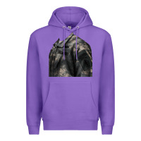 Purple english pointer us army Premium Hoodie - RanaPortraitStore