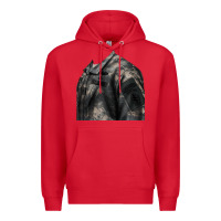 Red english pointer us army Premium Hoodie - RanaPortraitStore