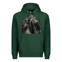 Sports Green english pointer us army Premium Hoodie - RanaPortraitStore