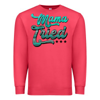 Cardinal mama tried aztec turquoise Premium Sweatshirt - AdoDesignShop