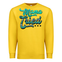 Lemon mama tried aztec turquoise Premium Sweatshirt - AdoDesignShop