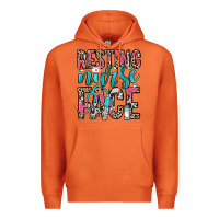 Carrot resting nurse face Premium Hoodie - NancyCooperArtShop