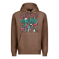 Chestnut resting nurse face Premium Hoodie - NancyCooperArtShop