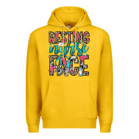 Lemon resting nurse face Premium Hoodie - NancyCooperArtShop