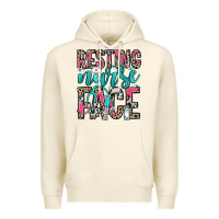 Sandshell resting nurse face Premium Hoodie - NancyCooperArtShop