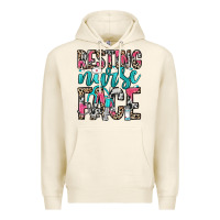 Tofu resting nurse face Premium Hoodie - NancyCooperArtShop