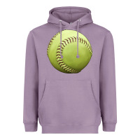 Lavender softball ball Heavyweight Hoodie - JahusDesignShop