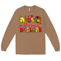 Toasted Coconut busy raising ballers softball Long Sleeve Tee - Zillion Design Studio
