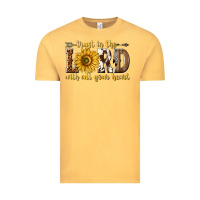Vintage Mustard Trust in the lord with all your heart Vintage Tee - texasbilliewilder