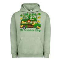 Pigment Oil Green Happy St. Patricks Day Urban Hoodie - BundleAndBundleShop