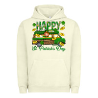 Pigment Pistachio Happy St. Patricks Day Urban Hoodie - BundleAndBundleShop