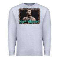 Heather Grey sport conor mcgregor Premium Sweatshirt - AdoDesignShop