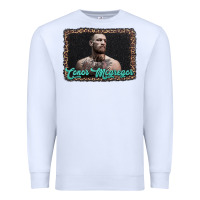 White sport conor mcgregor Premium Sweatshirt - AdoDesignShop