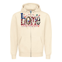 Sandshell home of the free Zipper Hoodie - RacoonDesign