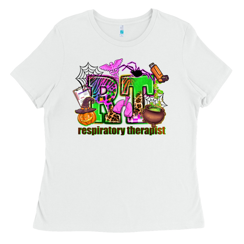 Rt Respiratory Therapist Ladies Tee by AdoDesignShop | Teevron