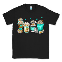 Black daisy coffee cups Classic Tee - Zillion Design Studio