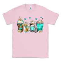 Bubblegum Pink daisy coffee cups Classic Tee - Zillion Design Studio
