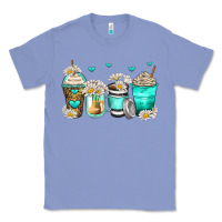 Colony Blue daisy coffee cups Classic Tee - Zillion Design Studio