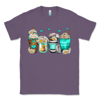 Lavender daisy coffee cups Classic Tee - Zillion Design Studio