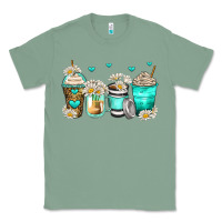 Sage daisy coffee cups Classic Tee - Zillion Design Studio
