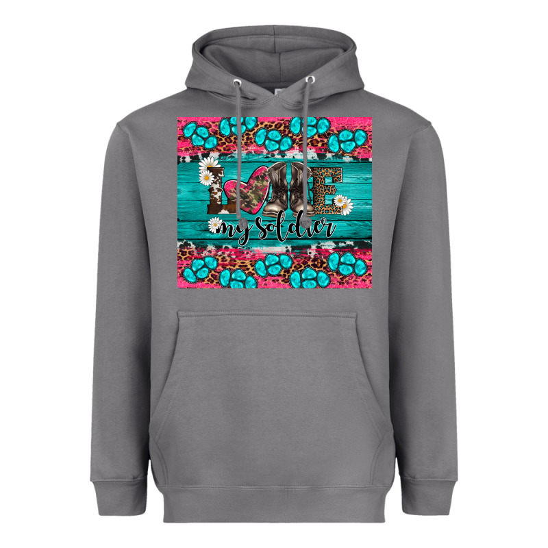 Armed Forces Day Love My Soldier Heavyweight Hoodie by Artiststas | Teevron