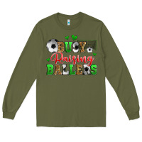 Army Green busy raising ballers soccer Long Sleeve Tee - Zillion Design Studio
