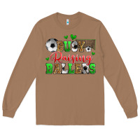 Toasted Coconut busy raising ballers soccer Long Sleeve Tee - Zillion Design Studio