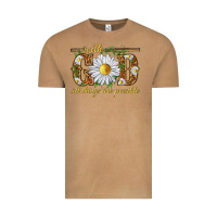 Vintage Camel With God all things are possible with daisy Vintage Tee - texasbilliewilder