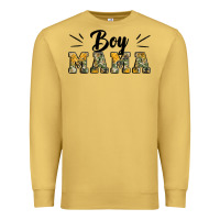 Antique Gold boy mama camouflage pattern mother's day Premium Sweatshirt - Artiststas