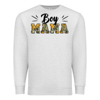 Oatmeal Heather boy mama camouflage pattern mother's day Premium Sweatshirt - Artiststas