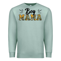 Seafoam boy mama camouflage pattern mother's day Premium Sweatshirt - Artiststas