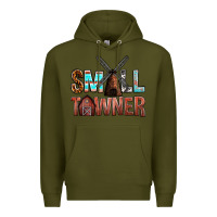 Army Green small towner Premium Hoodie - NancyCooperArtShop