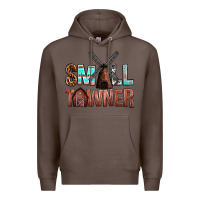 Coffee small towner Premium Hoodie - NancyCooperArtShop