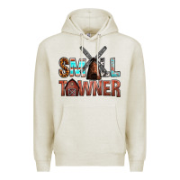 Oatmeal Heather small towner Premium Hoodie - NancyCooperArtShop