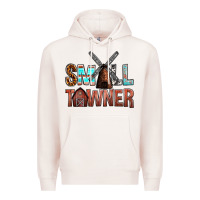 Pale Pink small towner Premium Hoodie - NancyCooperArtShop