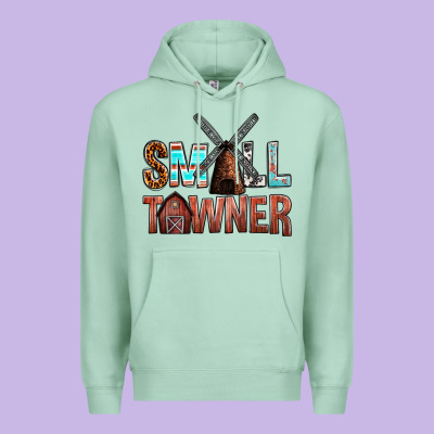 Small Towner Premium Hoodie Designed By Nancycooperartshop