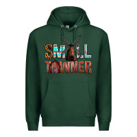 Sports Green small towner Premium Hoodie - NancyCooperArtShop