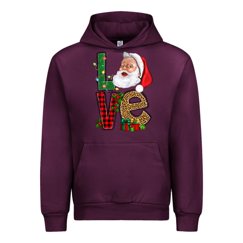 Love With Santa Portrait Urban Hoodie by BundleAndBundleShop | Teevron