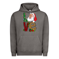 Pigment Tornado Love With Santa Portrait Urban Hoodie - BundleAndBundleShop