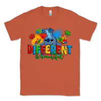 Copper different is beautiful autism stitch Classic Tee - Zillion Design Studio