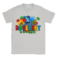 Moon Dust different is beautiful autism stitch Classic Tee - Zillion Design Studio