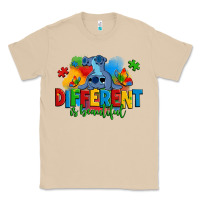 Mushroom different is beautiful autism stitch Classic Tee - Zillion Design Studio