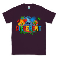 Different Is Beautiful Autism Stitch Classic Tee | Teevron