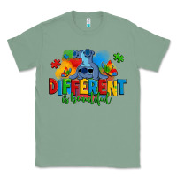 Sage different is beautiful autism stitch Classic Tee - Zillion Design Studio