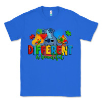 True Royal different is beautiful autism stitch Classic Tee - Zillion Design Studio