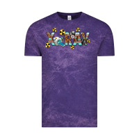 Cloud Purple X-ray Vintage Tee - texasbilliewilder
