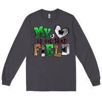 Smoke my heart is on that field soccer Long Sleeve Tee - Zillion Design Studio