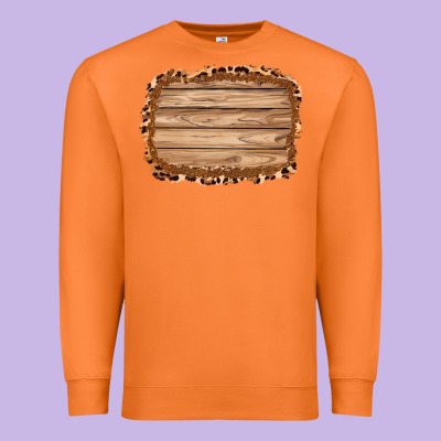 Wood Leopard And Shimmer Background 3200x2400 Premium Sweatshirt Designed By Adodesignshop