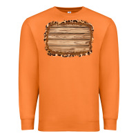 Carrot wood leopard and shimmer background 3200x2400 Premium Sweatshirt - AdoDesignShop