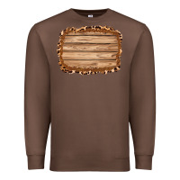 Chestnut wood leopard and shimmer background 3200x2400 Premium Sweatshirt - AdoDesignShop